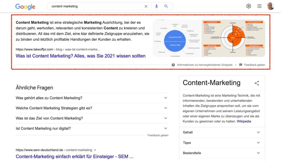 Google Featured Snippet creation and how AI can help you with your snippets